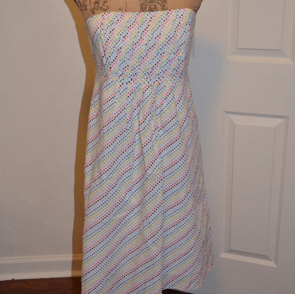 Lilly Pulitzer Rainbow Polka Dot Dress